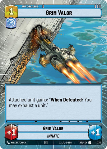 Grim Valor (335) (Hyperspace) (335) [Jump to Lightspeed]