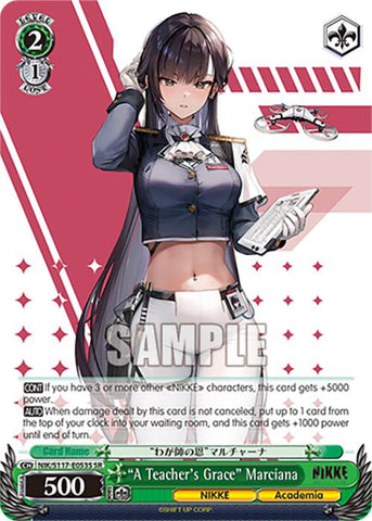 "A Teacher's Grace" Marciana (NIK/S117-E053S SR) [GODDESS OF VICTORY: NIKKE]