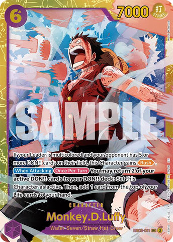 Monkey.D.Luffy (061) [Extra Booster: Anime 25th Collection]
