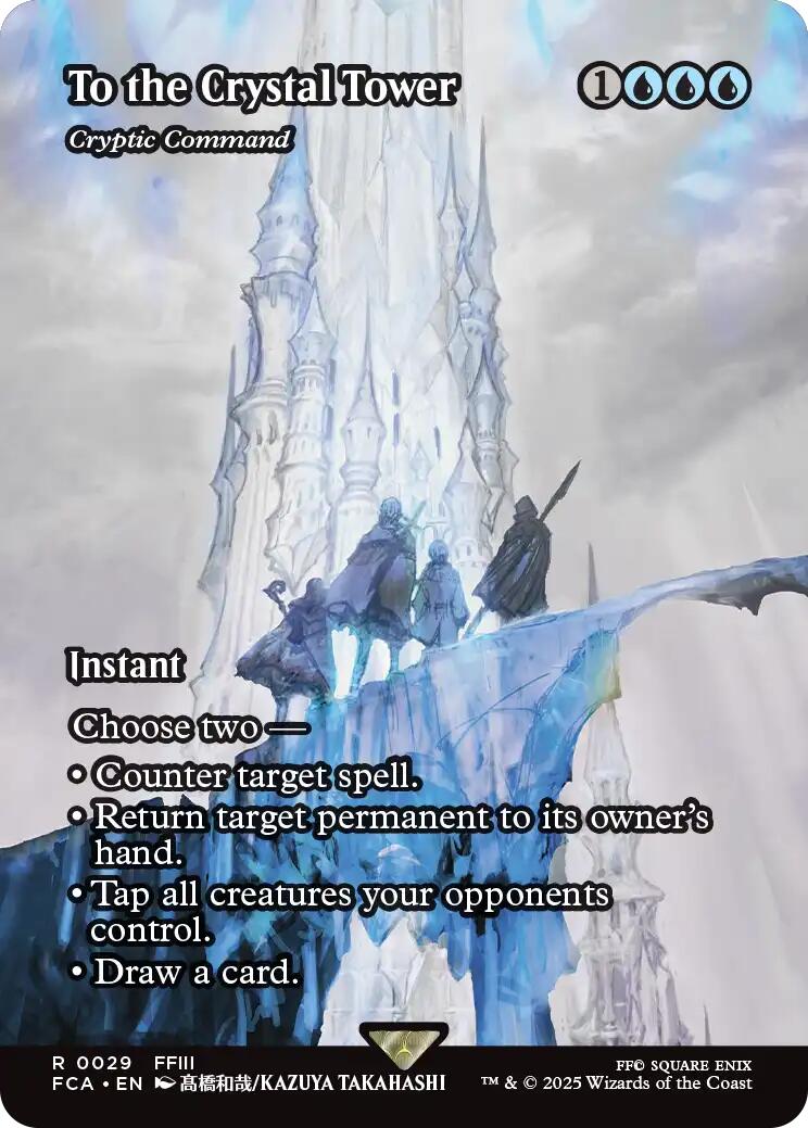 To the Crystal Tower - Cryptic Command (Showcase) [FINAL FANTASY : Through the Ages]