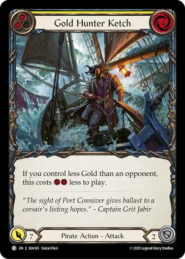Gold Hunter Ketch [SEA165] (High Seas)