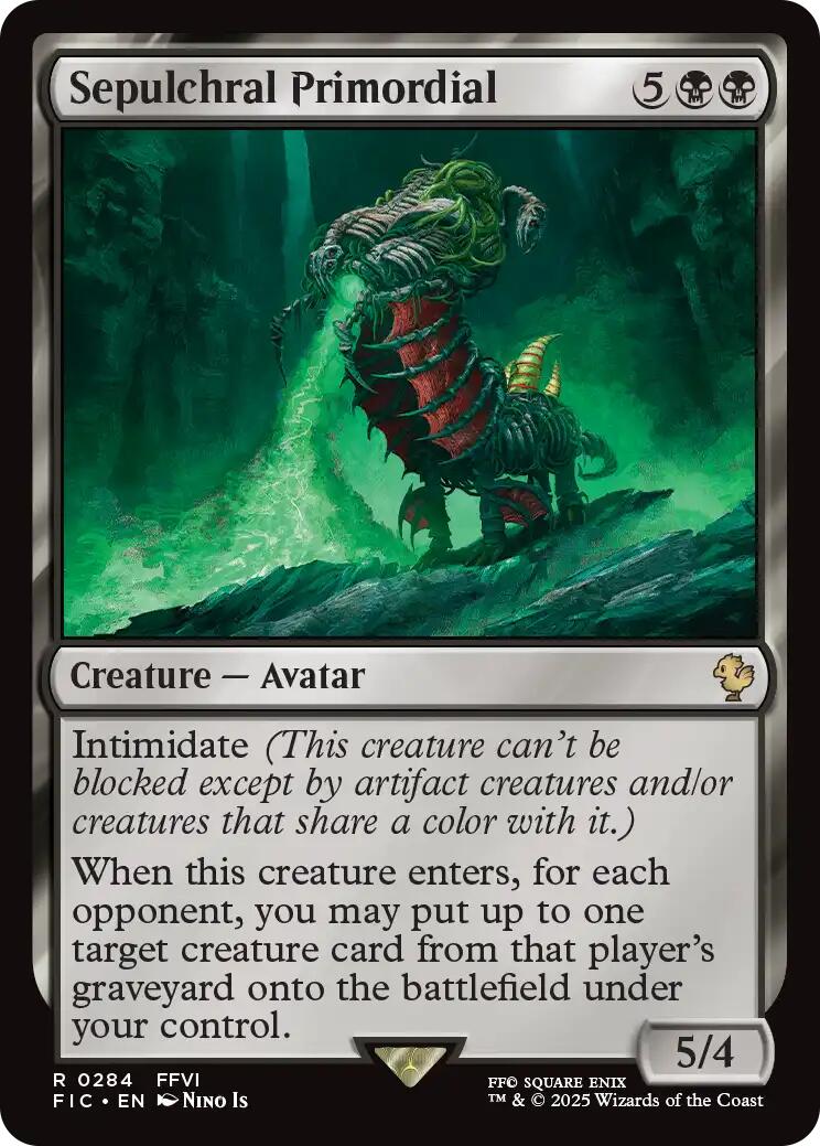 Sepulchral Primordial (Surge Foil) [FINAL FANTASY Commander]