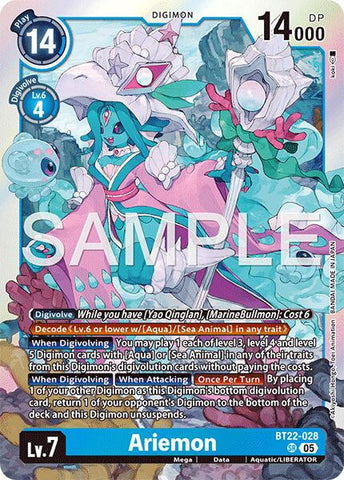 Ariemon [BT22-028] [Cyber Eden]
