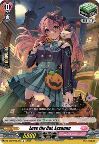 Love thy Cat, Lysanne (DZ-SS08/057EN) [Festival Booster 2025]
