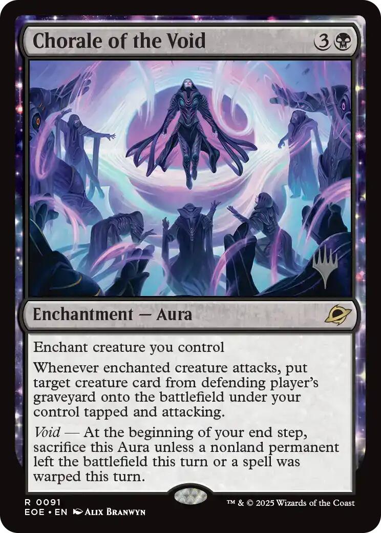 Chorale of the Void (Promo Pack) [Edge of Eternities Promo Pack]