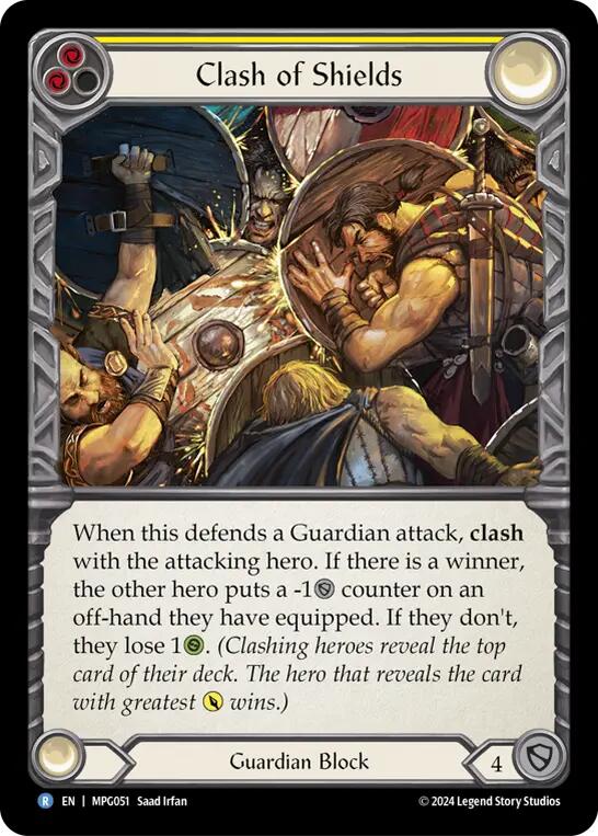 Clash of Shields [MPG051] (Mastery Pack Guardian)