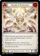 Herald of Protection (Blue) [APR021] (Armory Deck: Legends Prism)