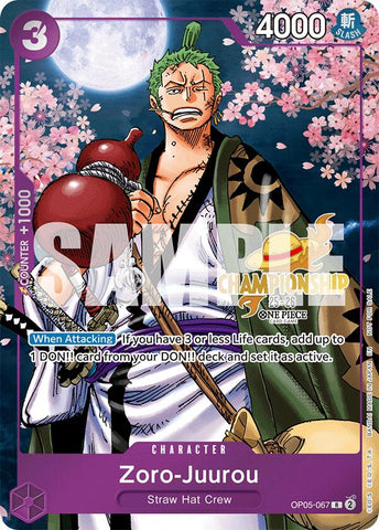 Zoro-Juurou (CS 25-26 Event Pack) [One Piece Promotion Cards]