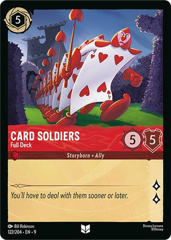 Card Soldiers - Full Deck (122/204) [Fabled]
