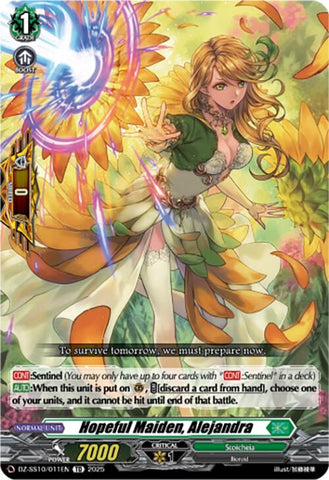 Hopeful Maiden, Alejandra (DZ-SS10/011EN) [Shiki Otei Start Deck]