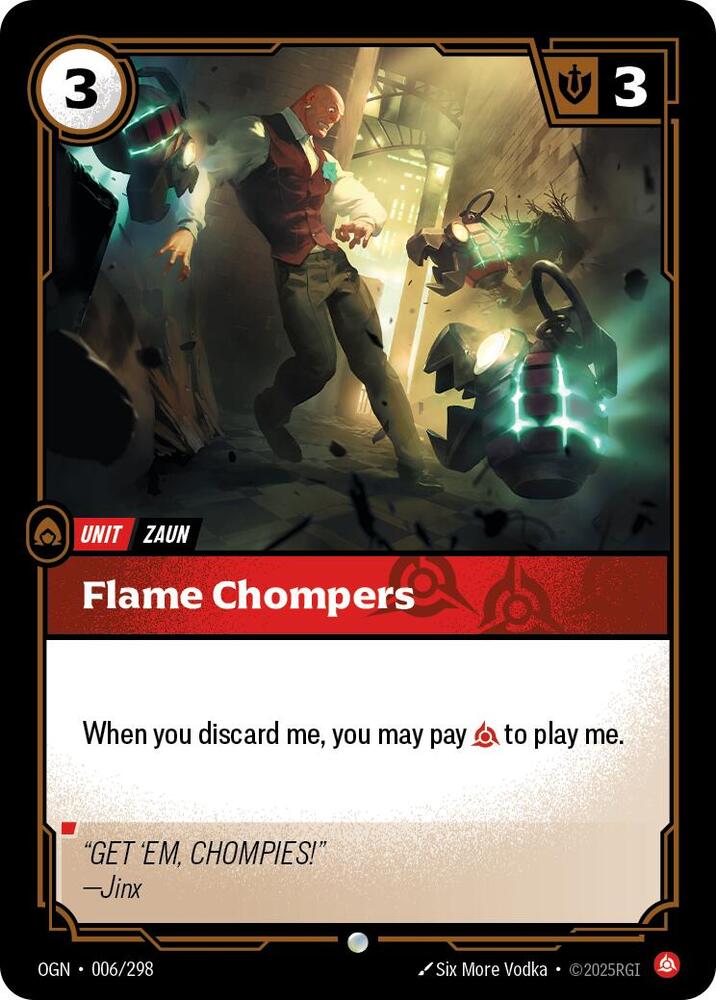 Flame Chompers - [Origins]