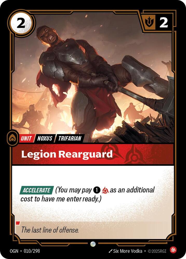 Legion Rearguard - [Origins]