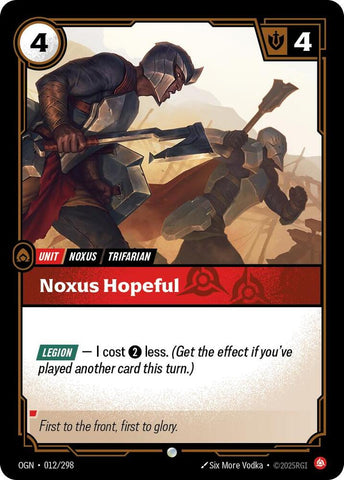Noxus Hopeful - [Origins]