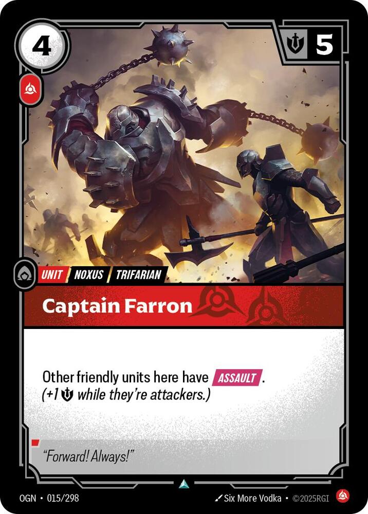 Captain Farron - [Origins]