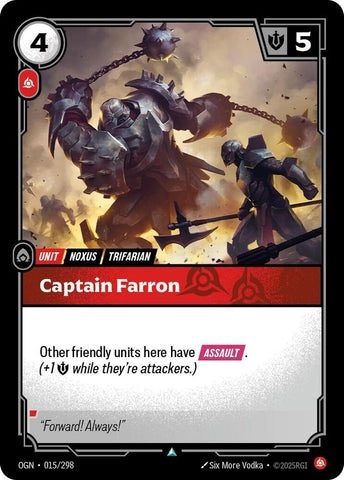 Captain Farron - [Origins]