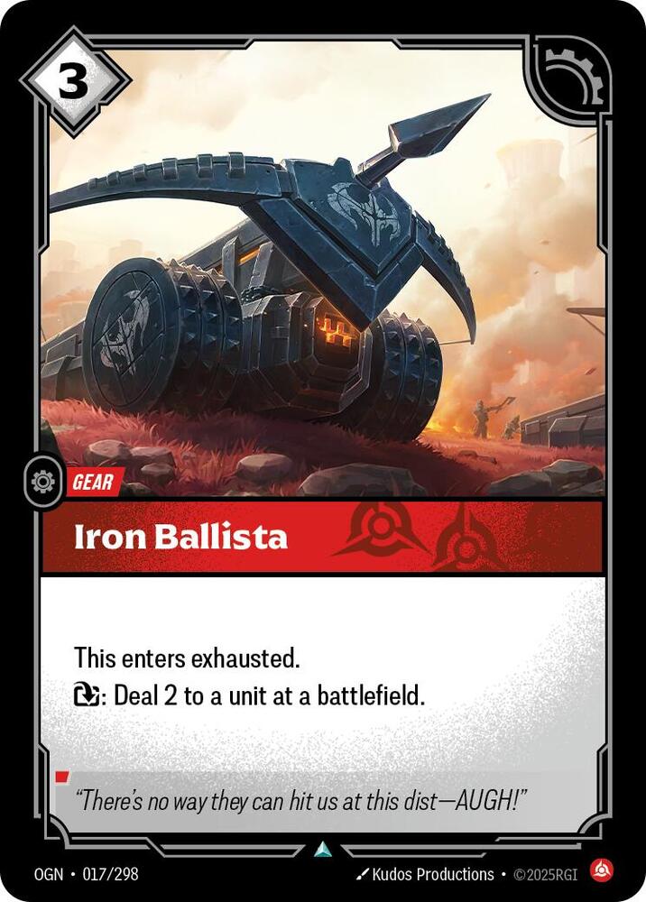 Iron Ballista - [Origins]