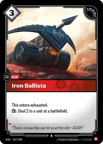 Iron Ballista - [Origins]