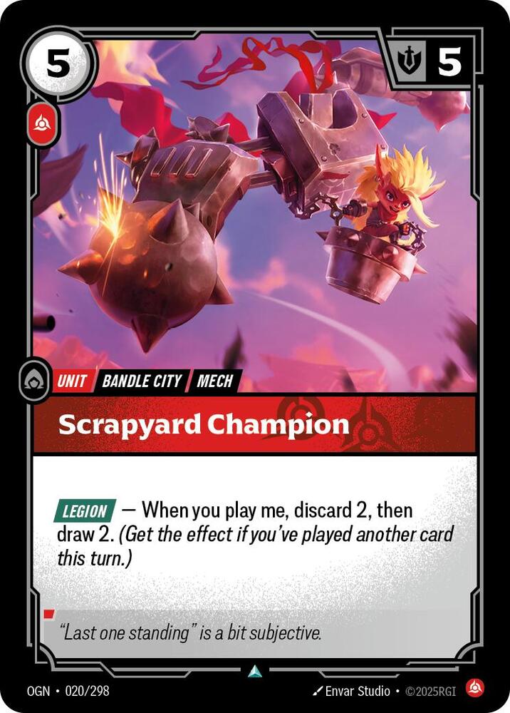 Scrapyard Champion - [Origins]