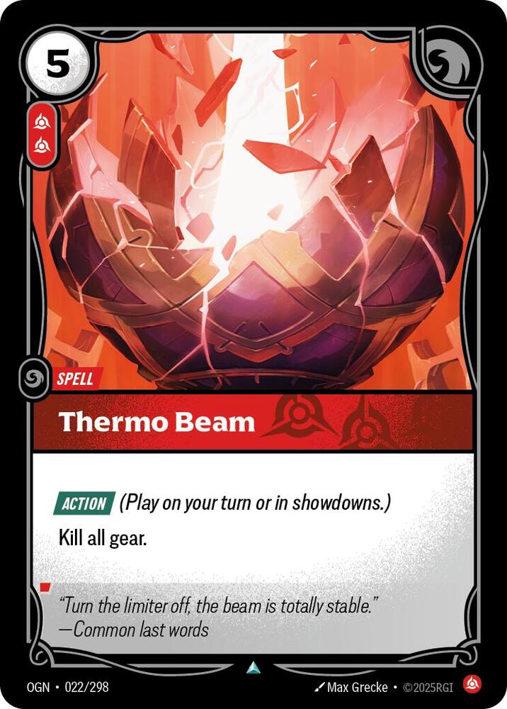 Thermo Beam - [Origins]