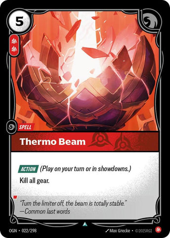 Thermo Beam - [Origins]