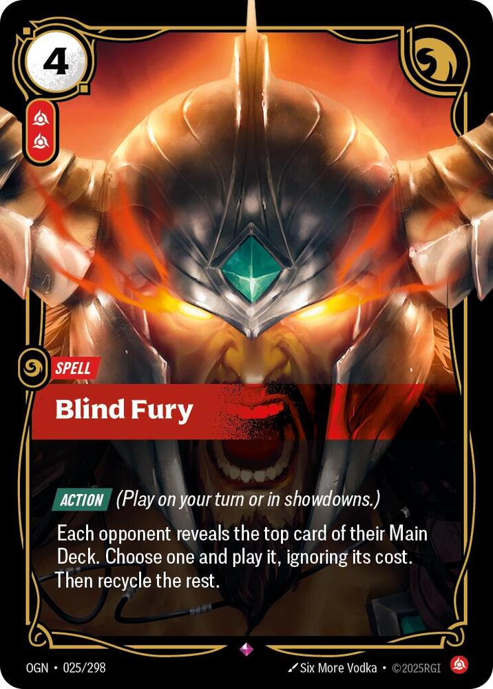 Blind Fury - [Origins]