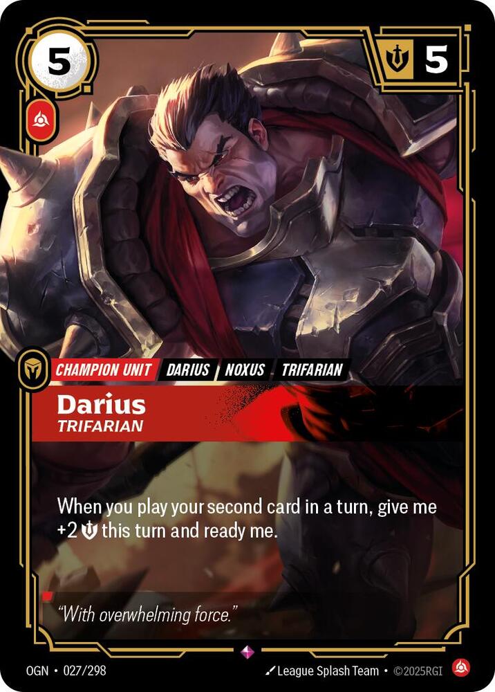 Darius - Trifarian - [Origins]