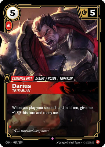 Darius - Trifarian - [Origins]