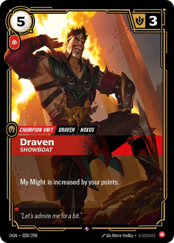 Draven - Showboat - [Origins]