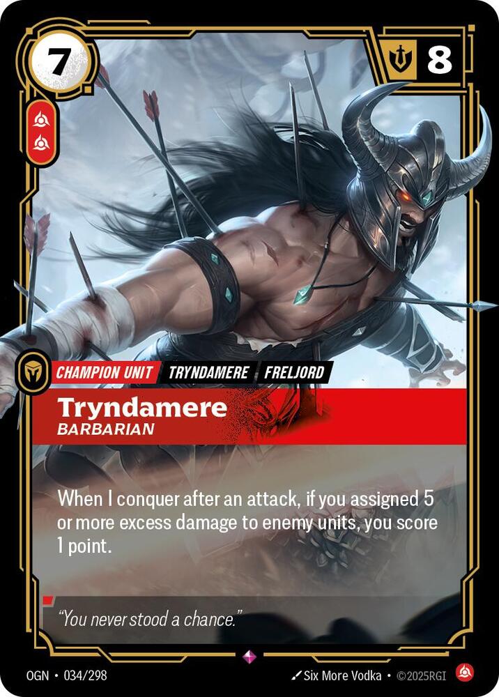 Tryndamere - Barbarian - [Origins]