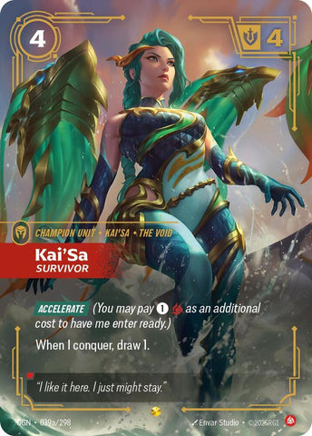 Kai'Sa - Survivor (Alternate Art) - [Origins]