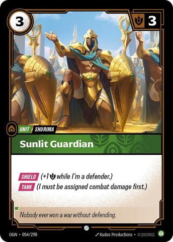Sunlit Guardian - [Origins]