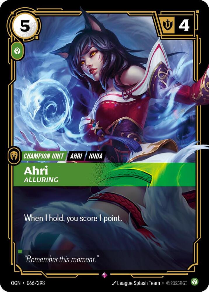 Ahri - Alluring - [Origins]