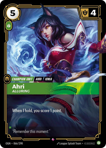 Ahri - Alluring - [Origins]