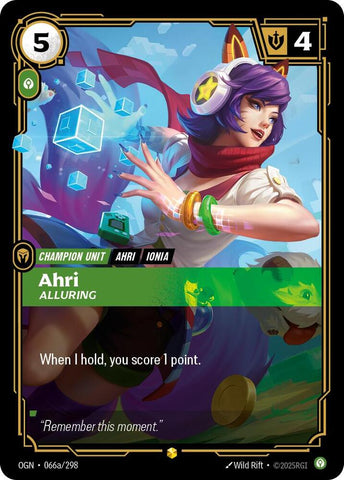 Ahri - Alluring (Alternate Art) - [Origins]