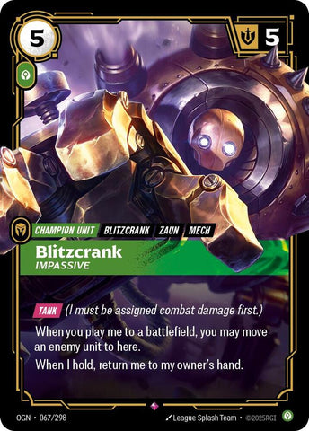 Blitzcrank - Impassive - [Origins]