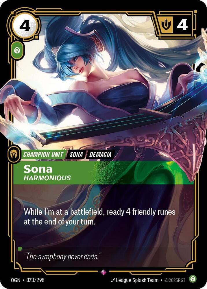 Sona - Harmonious - [Origins]