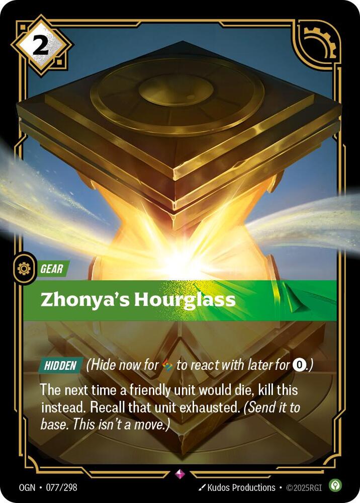 Zhonya's Hourglass - [Origins]