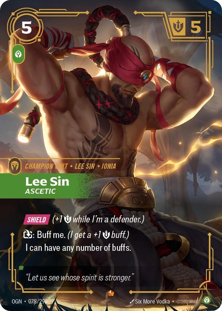 Lee Sin - Ascetic - [Origins]