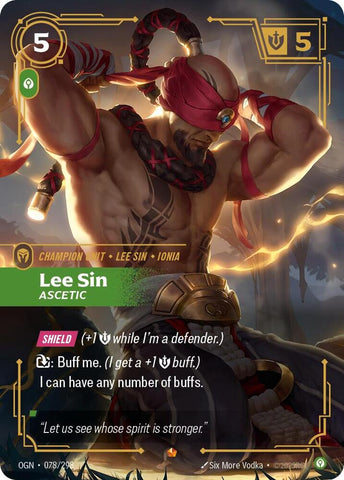 Lee Sin - Ascetic - [Origins]