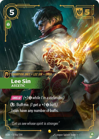 Lee Sin - Ascetic (Alternate Art) - [Origins]