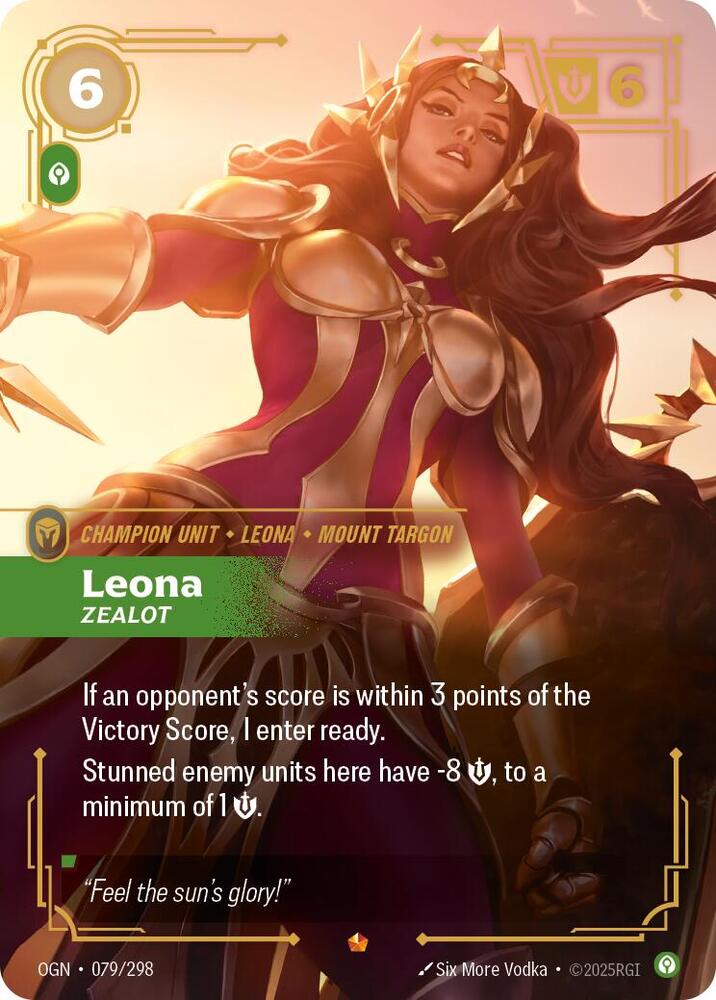 Leona - Zealot - [Origins]