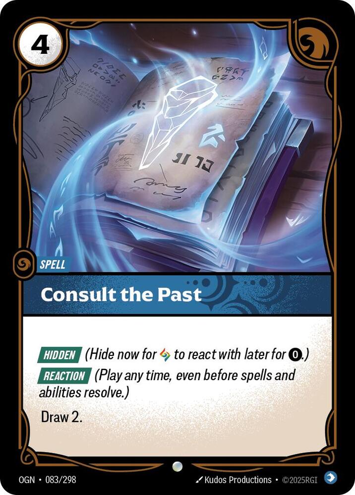 Consult the Past - [Origins]