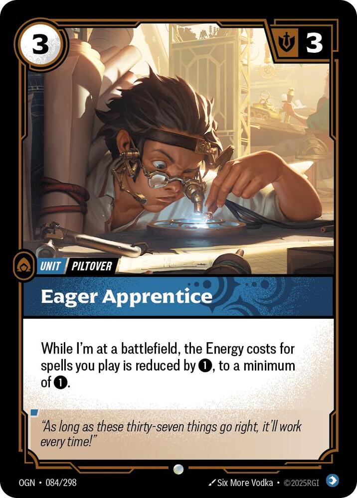 Eager Apprentice - [Origins]