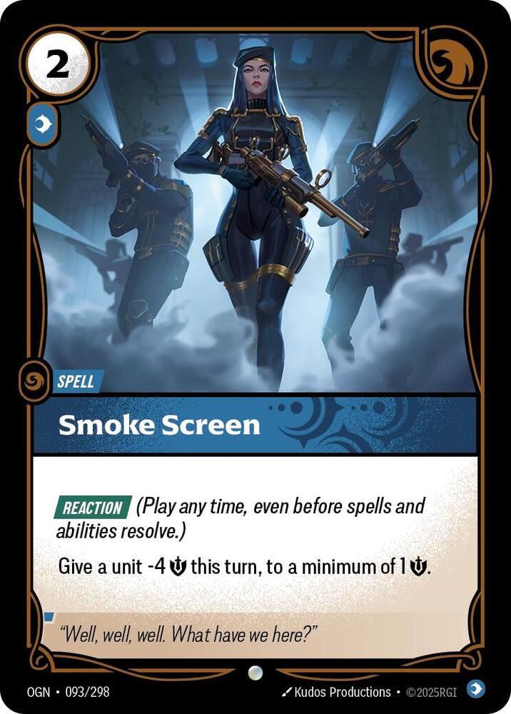 Smoke Screen - [Origins]