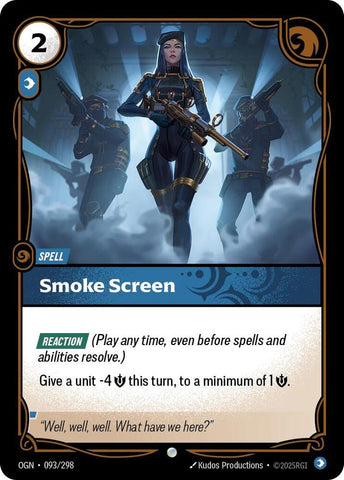 Smoke Screen - [Origins]
