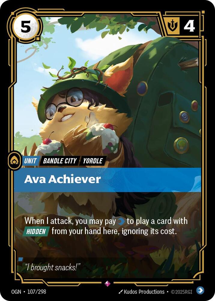 Ava Achiever - [Origins]