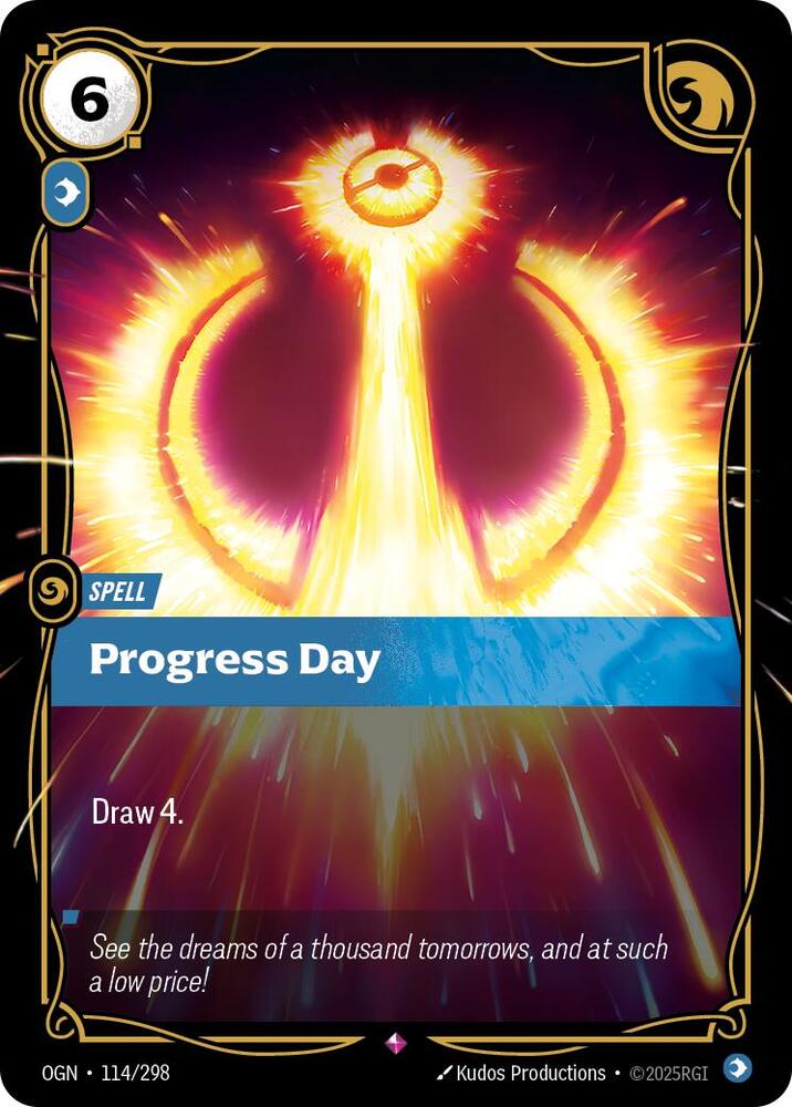 Progress Day - [Origins]