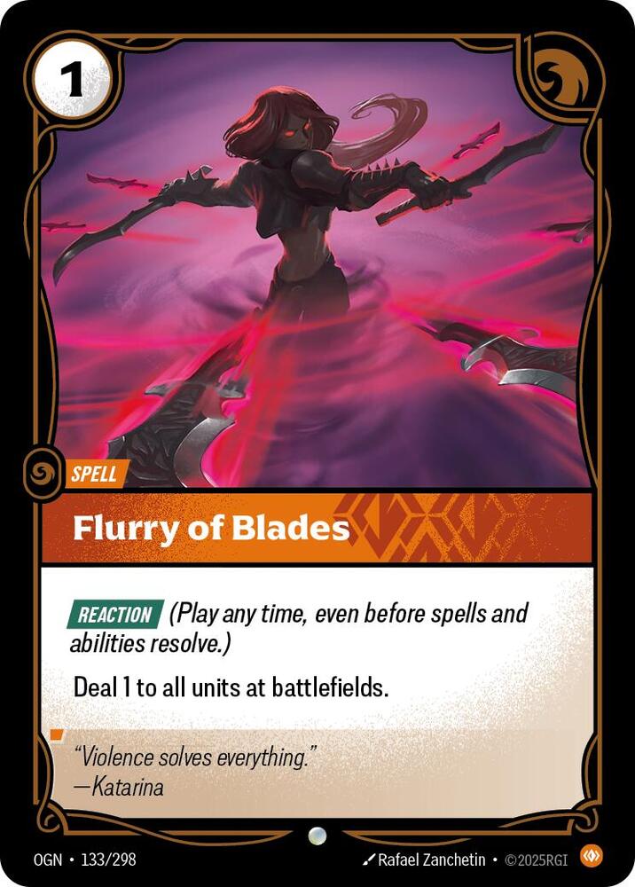 Flurry of Blades - [Origins]