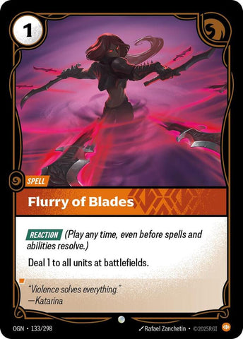 Flurry of Blades - [Origins]