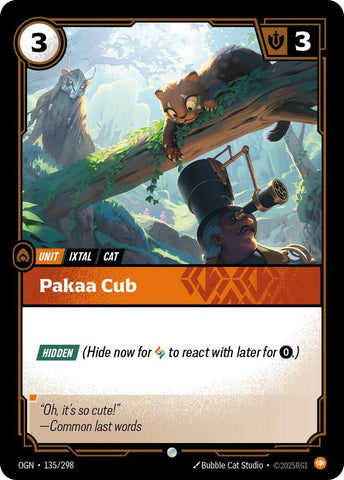 Pakaa Cub - [Origins]